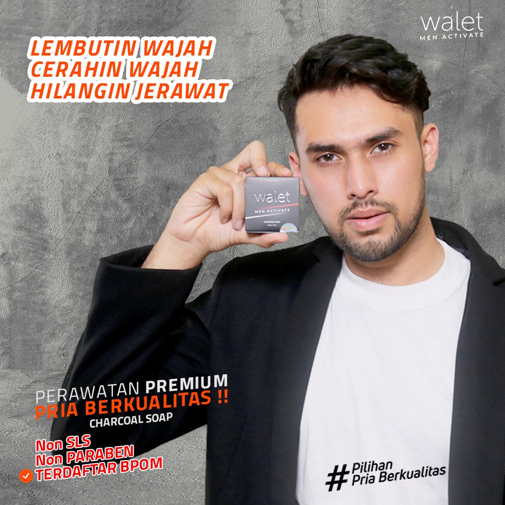 Jual Pemutih Wajah Pria Walet Men Activate Dan Flek Hitam Di Wajah Di