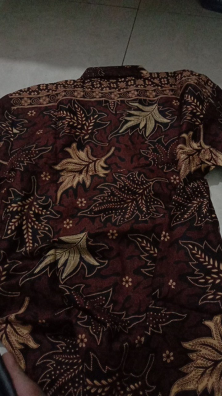 Size M L Xl Xxl Xxxl Bswart Batik Hrb026 Kenongo Hem Pendek Jati