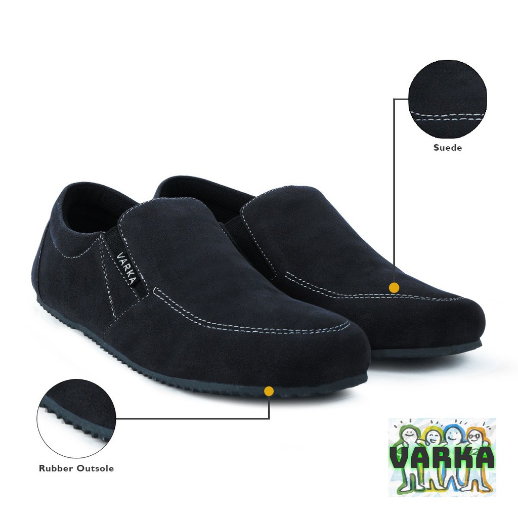 Sepatu Varka Slip On Dan Loafer V 710