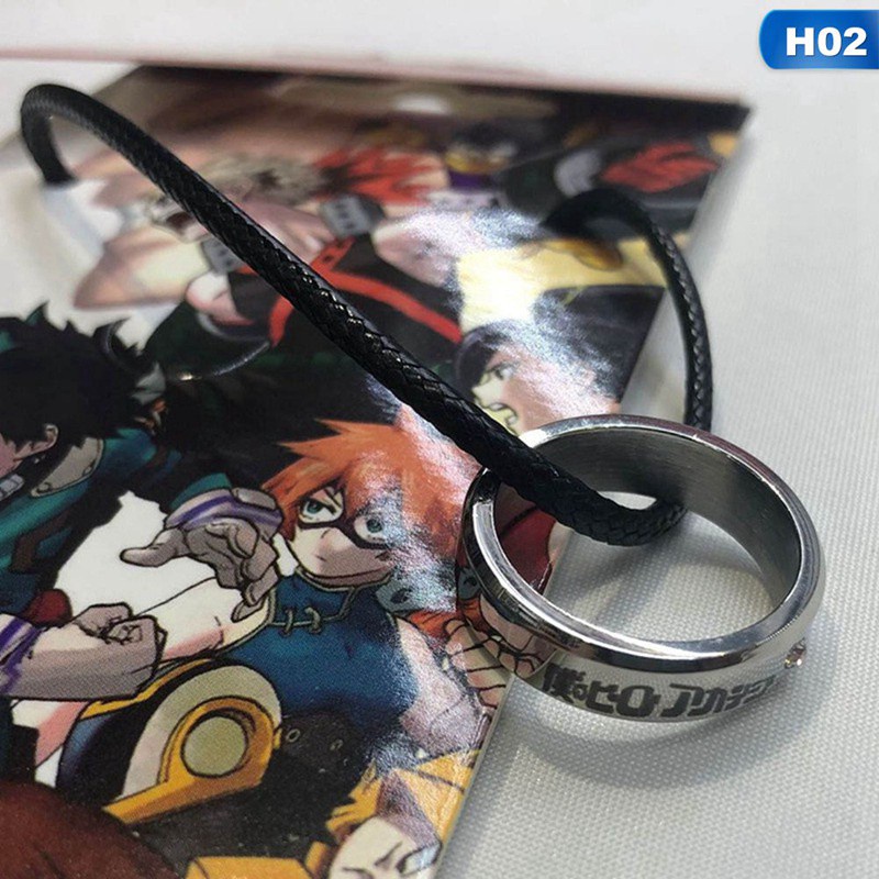 Devil's Blade JOJO's Bizarre Adventure My Hero Academia Ring Necklace