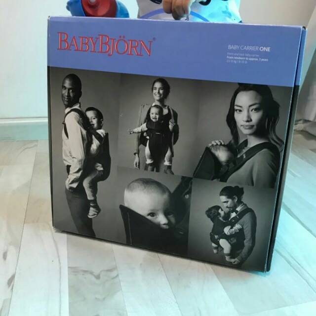 (PL) Baby Bjorn One Black Mesh
