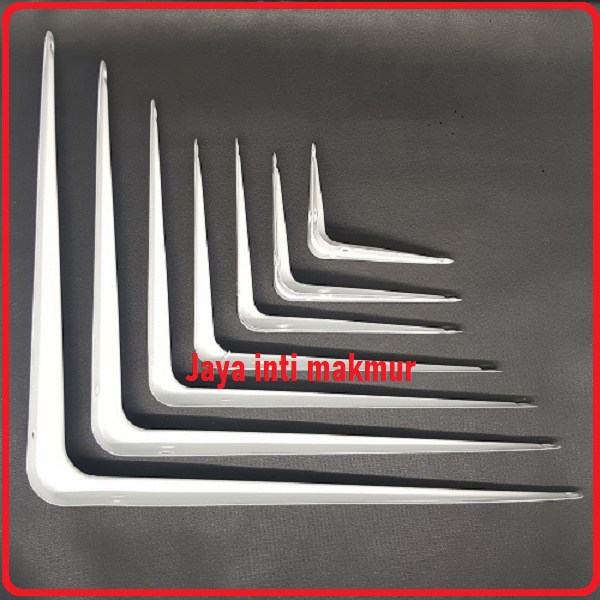 Siku Rak Putih - Besi Siku L