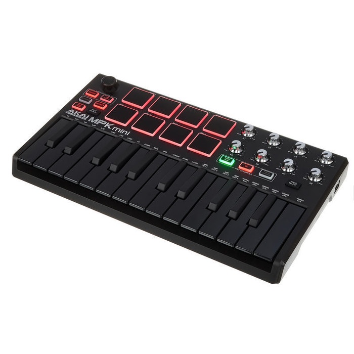{AudioStore} Akai MPK Mini MK2 Black Edition Keyboard Controller Murah