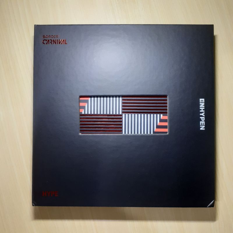 ALBUM ENHYPEN BORDER CARNIVAL HYPE UN SEALED