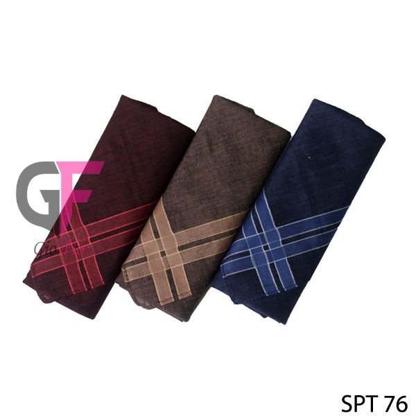 GIOFLO Aksesoris Fashion Sapu Tangan Murah  Isi 3 PCs Multicolor / SPT 76