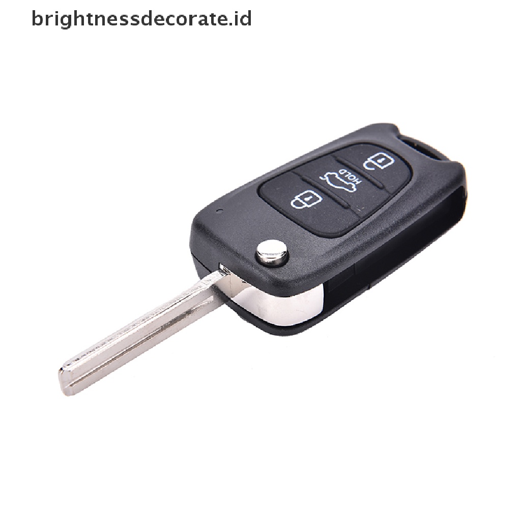 Case Remote Kunci Pengganti Model Flip Untuk Kia Rondo Sportage Soul Rio 3b S161C