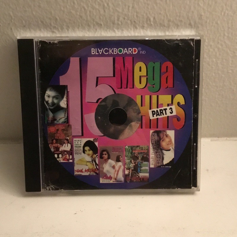 CD Nike Ardilla/ Yuni Shara/ Paramitha Rusady - 15 Mega Hits Part 3