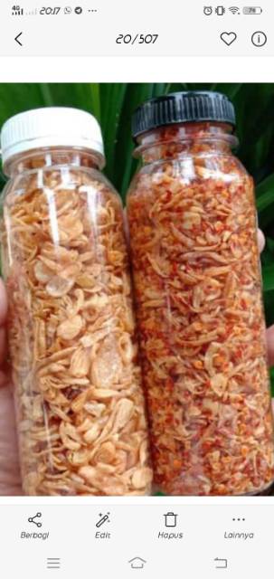 

Bawang goreng sumenep cruncy Mas doy Tasik