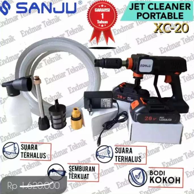 Mesin jet cleaner SANJU DC 20 VOLT