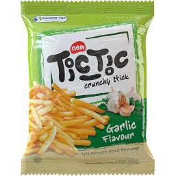 

Tic Tic Crunchy Stick Garlic Flavour . Snack Jadul Tic Tic