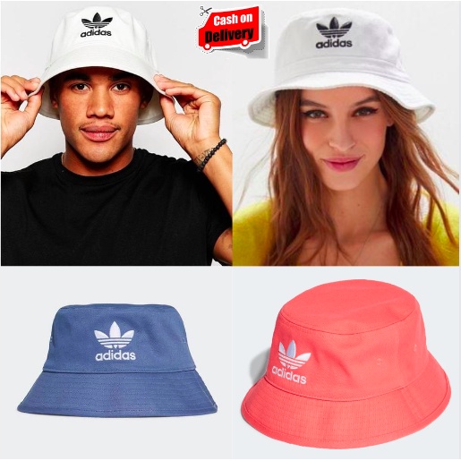 Bucket Hat / Topi Bucket Bordir Adidas Remaja Dewasa Laki Perempuan