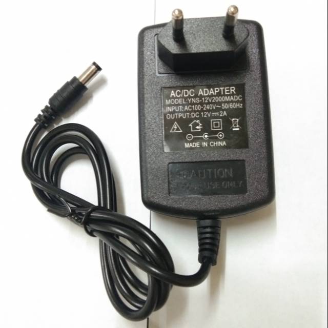 Adaptor charger casan monitor cctv kamera 12v 2A