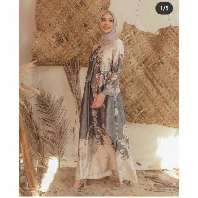 Maumere dress greybue by wearing klamby