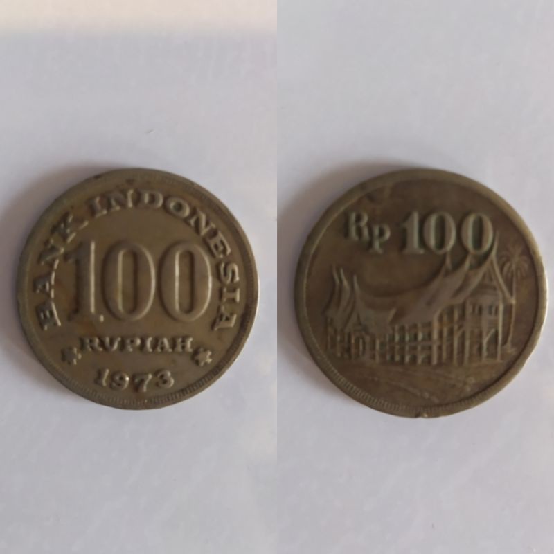 Uang Koin 100 Rupiah 1973