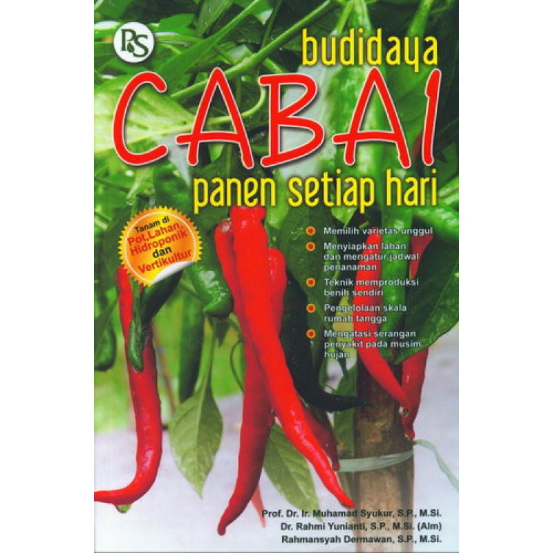BUKU AGRIBISNIS BUDIDAYA CABAI PANEN SETIAP HARI