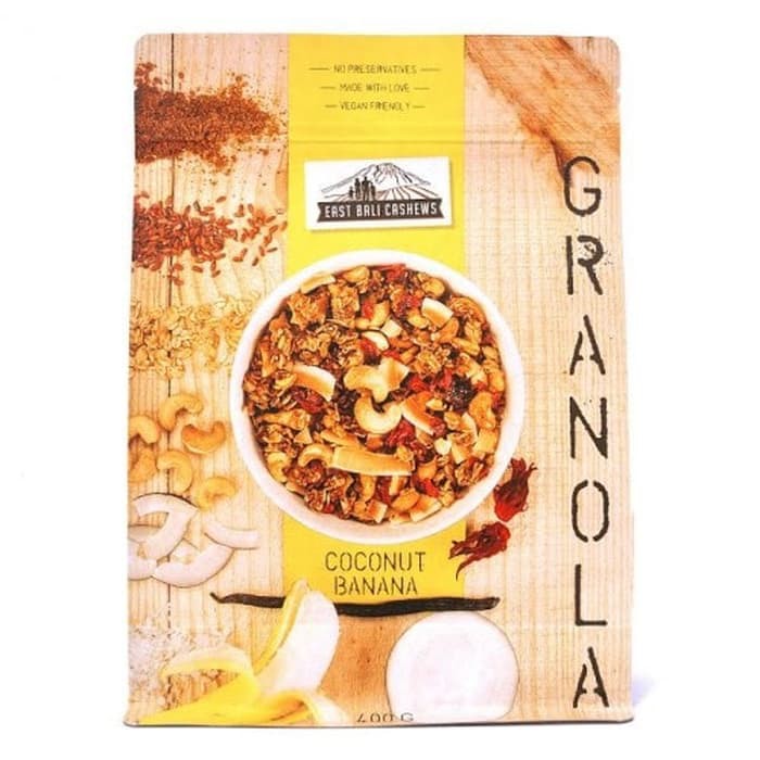 

East Bali Cashew Granola Coconut Banana | Granola Kelapa Pisang