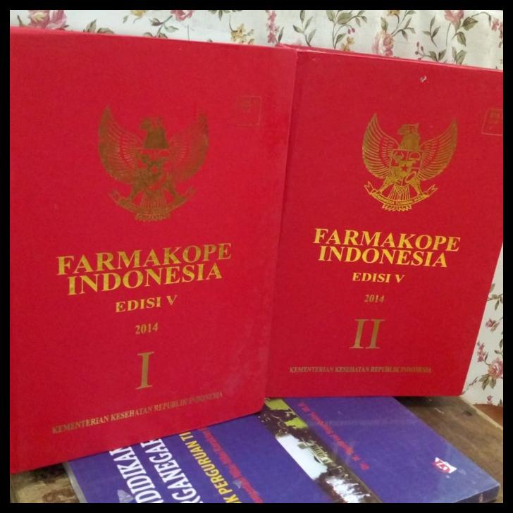 

TERBARUU!! Farmakope indonesia edisi 5 buku 1&2 TERBARU