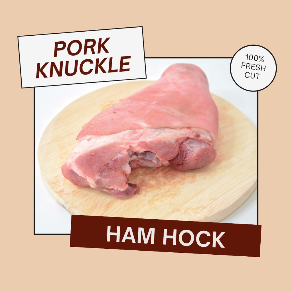 

Pork Knuckle Ham Hock Kaki Babi - Daging Babi Fresh Berkualitas Surabaya