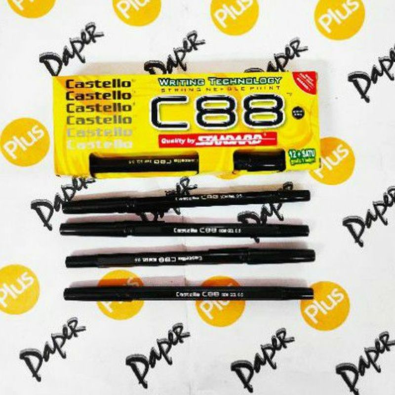 pulpen standard Castello c88