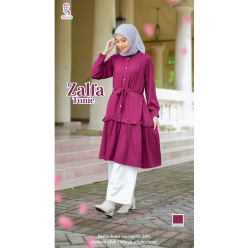 ZAILA DRESS DAN ZALFA TUNIK BY SITA ID