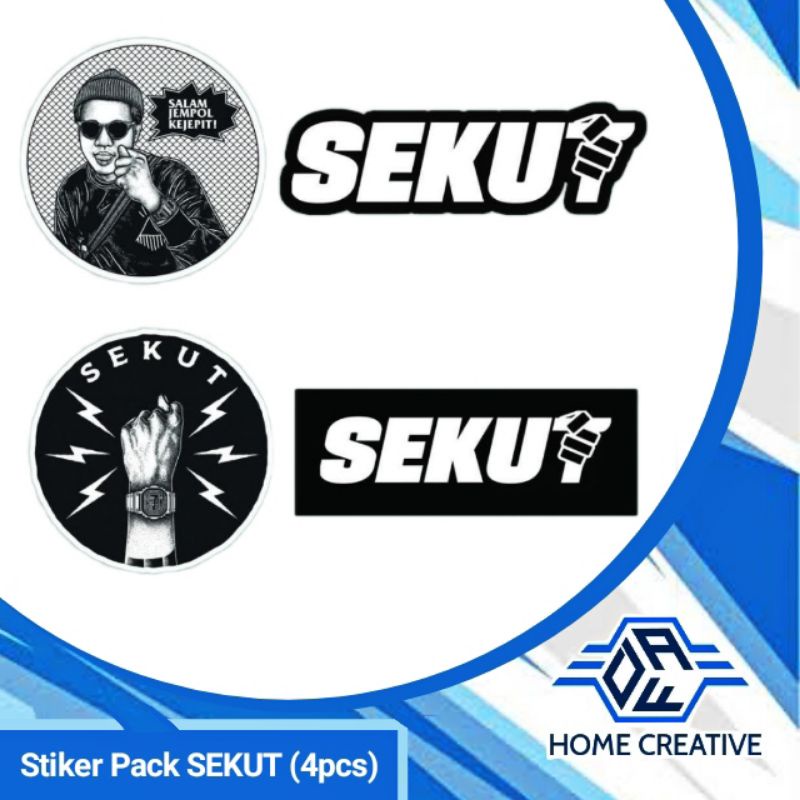 

stiker sekut / sticker sekut / sticker brand local / stiker distro sekut / stiker jempol kejepit
