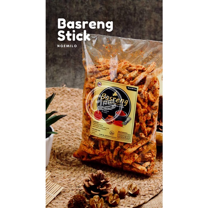 Basreng Pedas Daun Jeruk Kiloan 500 Gram Bumbu Cikruh