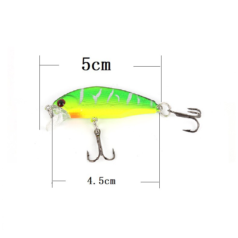 SYFishing 1Pcs New Sinking Minnow Umpan Pancing 45mm 3g Fishing Bait 3D Eyes Swimbait Fishing Lure Ikan Kail Bass Wobbler Tackle