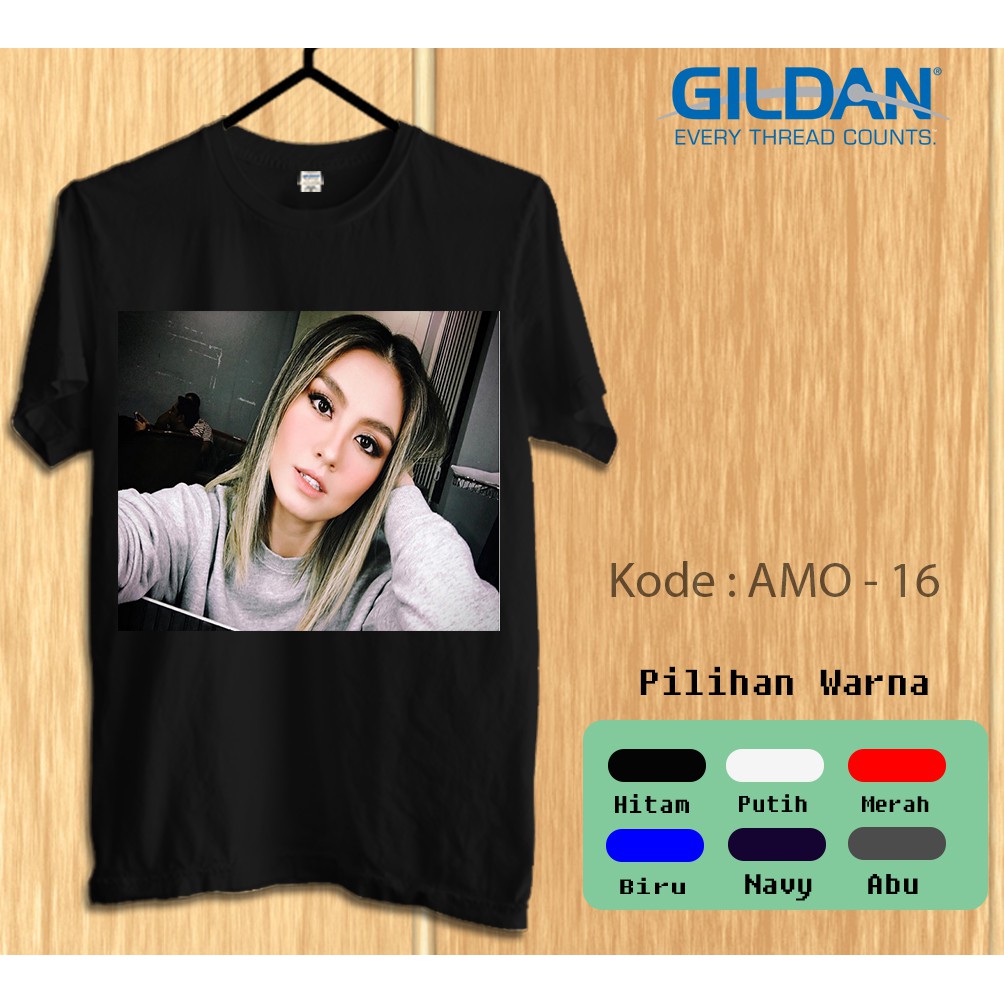 KAOS SOFTSTYLE - Agnez Mo Selebriti Indonesia mendunia, artis