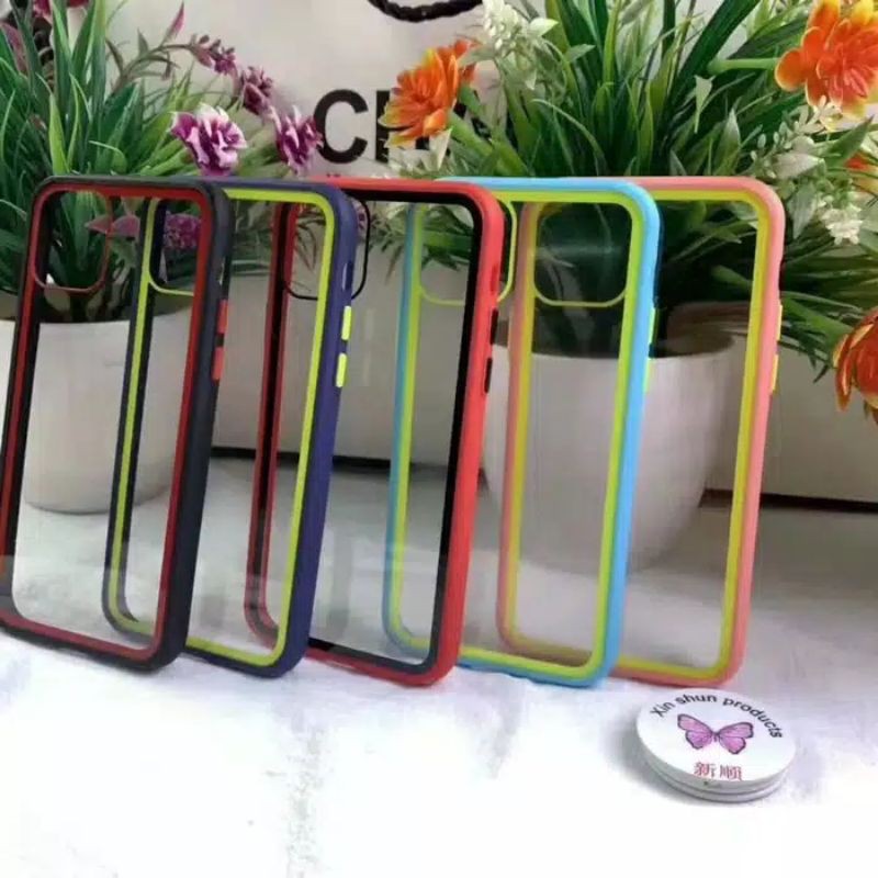 RAINBOW COLOUR CASE SAMSUNG A20/ A30/ A20S/ A71/ M31/ A31/ A51/ A2 CORE/ NOTE 10+/ A10/M10/ CASE PELANGI/AKRILIK