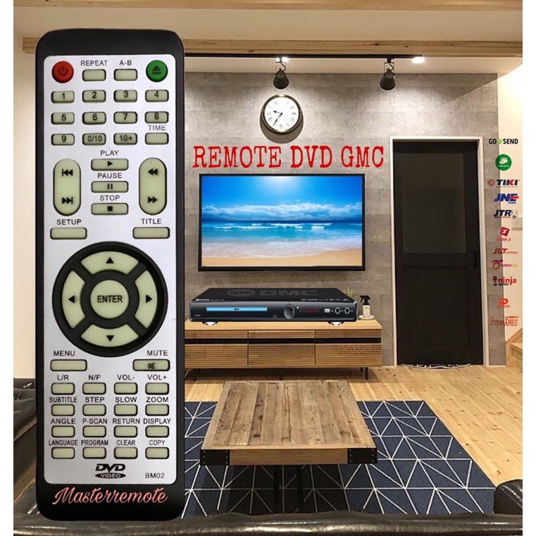 Remot remote DVD GMC/ILUV/GAMMA/ZUMATSU/TONZU/TECKYO