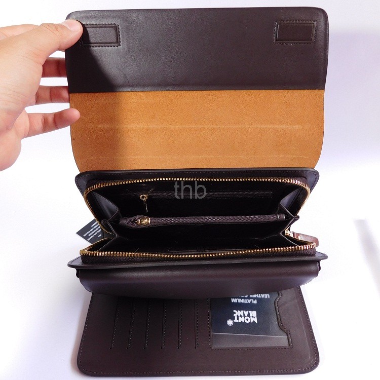 Tas wanita PRIA KULIT IMPORT BRANDED MONTBLANC 61M BROWN