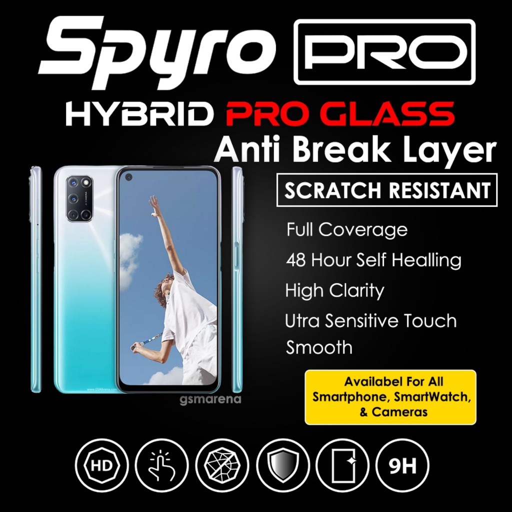 PREMIUM HYDROGEL OPPO A52 A92 A12 A91 A31 A1K ANTI GORES FULL SCREEN