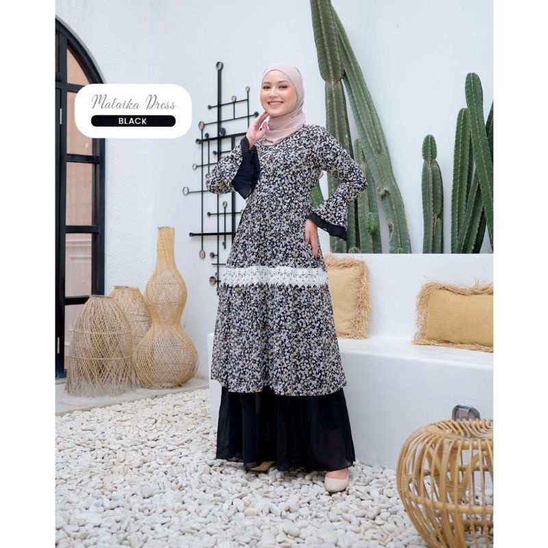 Malaika Dress Gamaleea Ghaisani / Gamis / Dress / Raya / Gamaleea / Ghaisaniboutique / Ghaisani / Bu