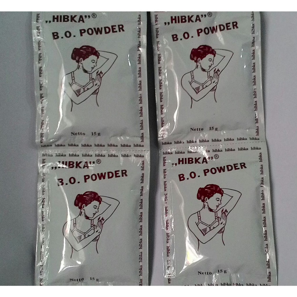 HIBKA Bedak Ketiak Bedak Ketiak Anti Bau Keringat Bedak HIBKA