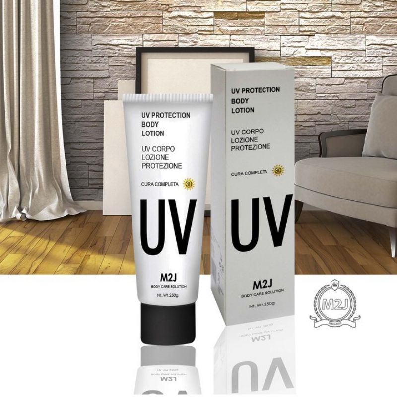 M2J body lotion uv protection 250g