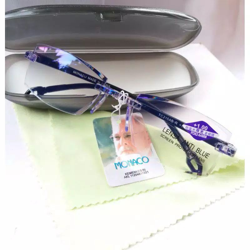 Kacamata Baca Plus| Kacamata Baca Blueray Antiradiasi