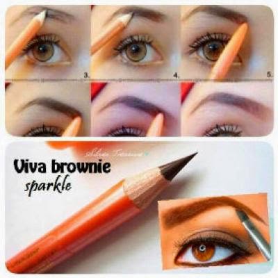 Viva Queen Eyebrow ( Pensil Alis ) 100% Original