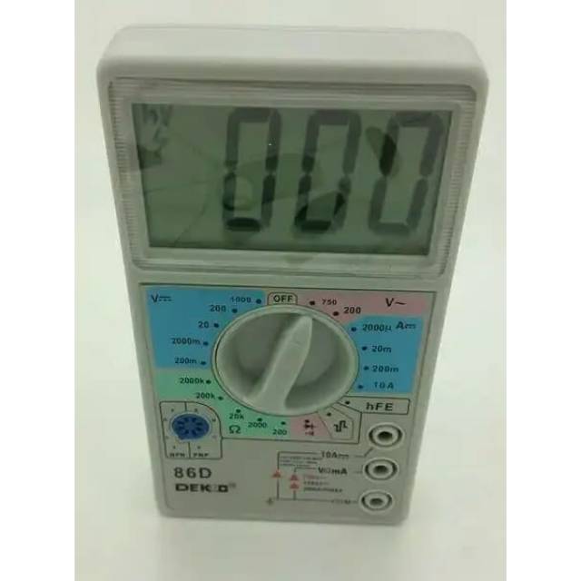 Multitester digital dekko