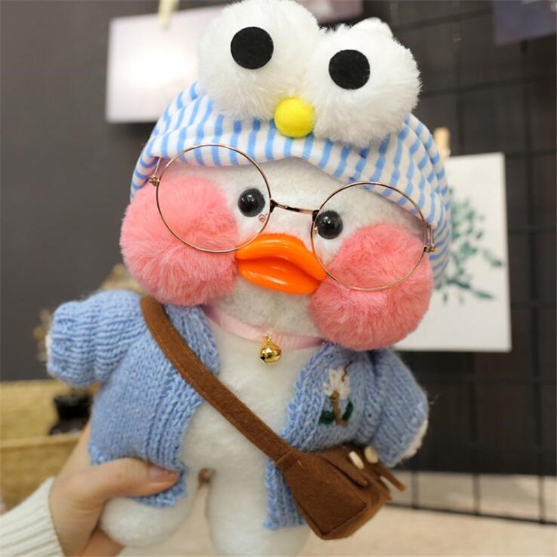 Mainan Boneka Stuffed Plush Bebek Lalafanfan 30cm Untuk Hadiah Ulang Tahun Anak