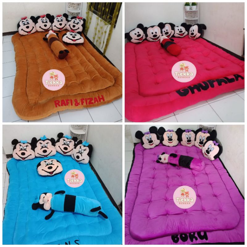 KASUR GENDER KASUR KARAKTER KASUR BONEKA KASUR RASFUR KASUR BONEKA KARAKTER HELOKITI MICKEY KEROPPI 