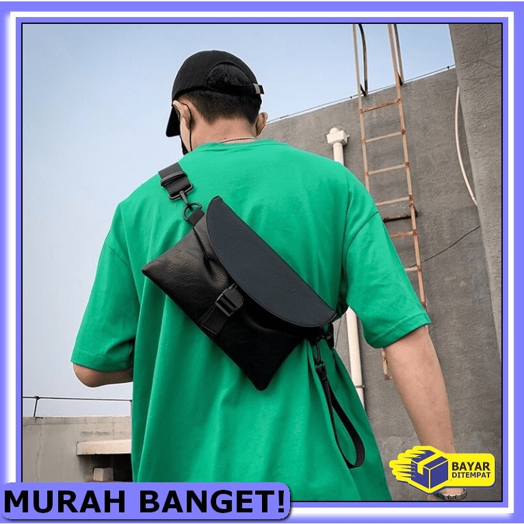 Handbag Pria / Wanita Import Branded Lv Hb82048-2 Black In857 Clu EZ274 Tas Selempang Kulit Tas Clut