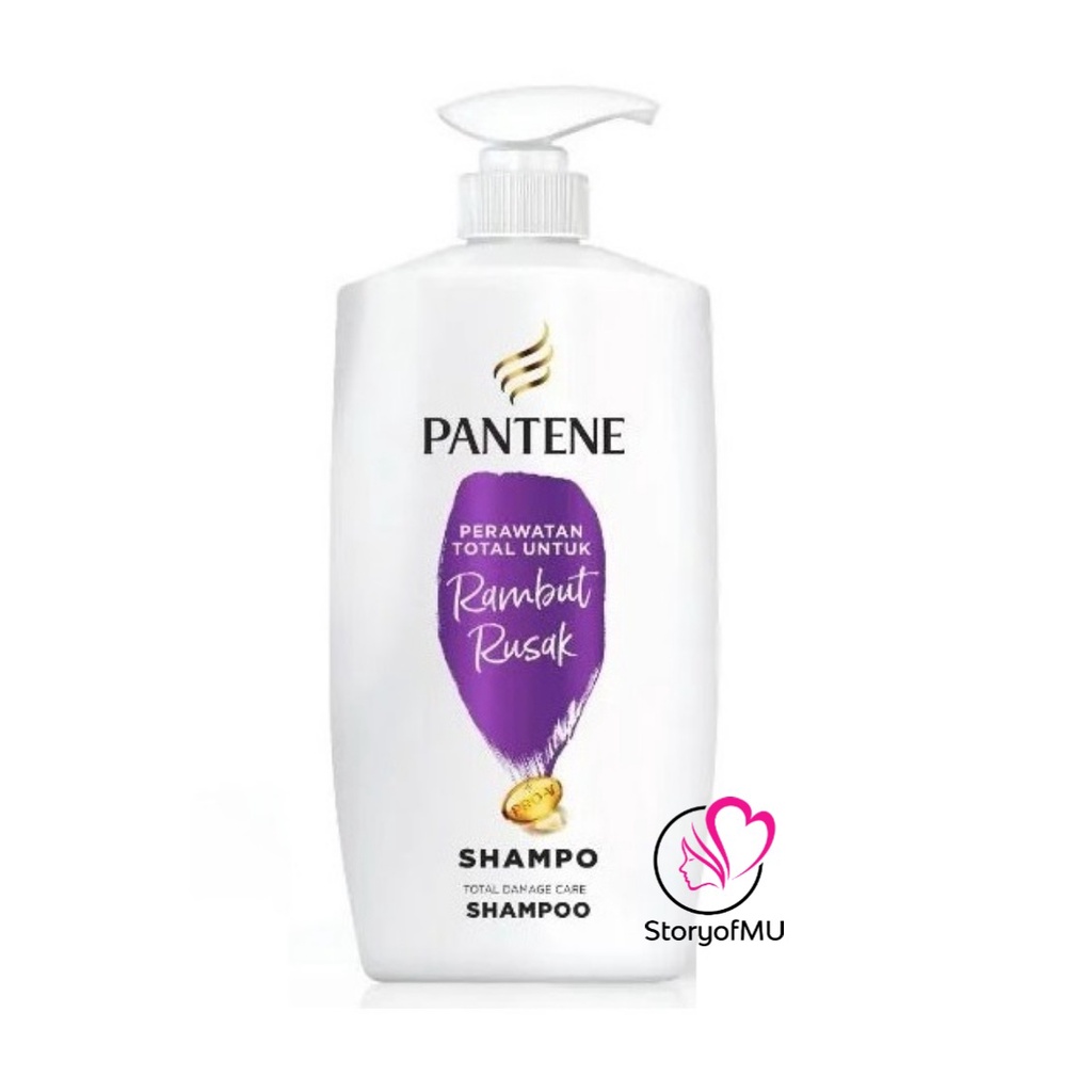 PANTENE Shampoo Conditioner 400ml 900ml - Rambut Rontok | Anti Ketombe | Rusak | Aqua Pure | Halus Lembut | Hitam Panjang | Lepek | Summer Hijab Hair Fall | Dandruff - Shampo Konditioner-Rambut Rusak