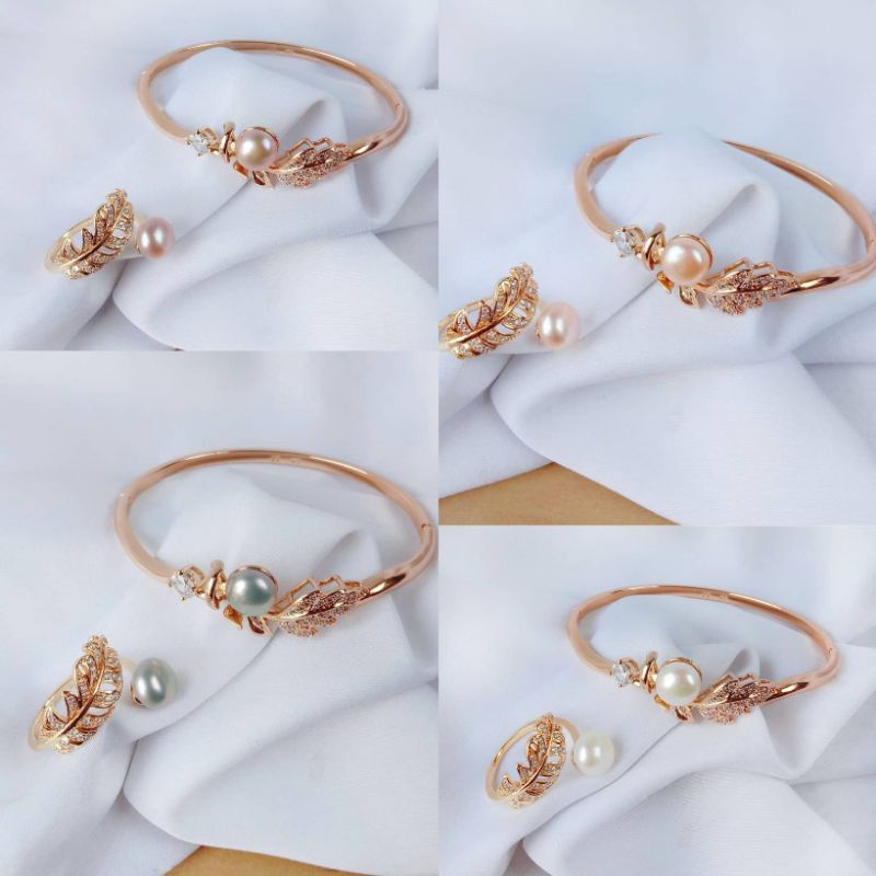 Set mutiara lombol|Perhiasan mutiara lombok|Perhiasan mutiara asli lombok|Set mutiara air tawar |Set