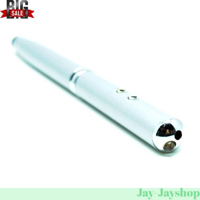 4 in 1 Senter + Laser Pointer + Pen + Stylus - LARIS