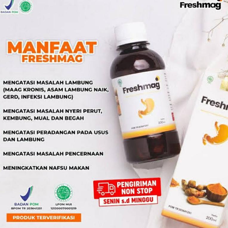 

NEW PRODUCT 9031 Freshmag - Fresh Mag Madu Herbal Alami Atasi Masalah Lambung Gerd Infeksi ㊔