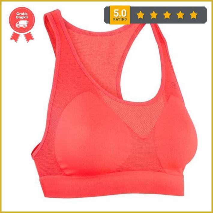 Kalenji Basic Sport Bra Lari Pink Decathlon - 8563079 - Xs Terlaris
