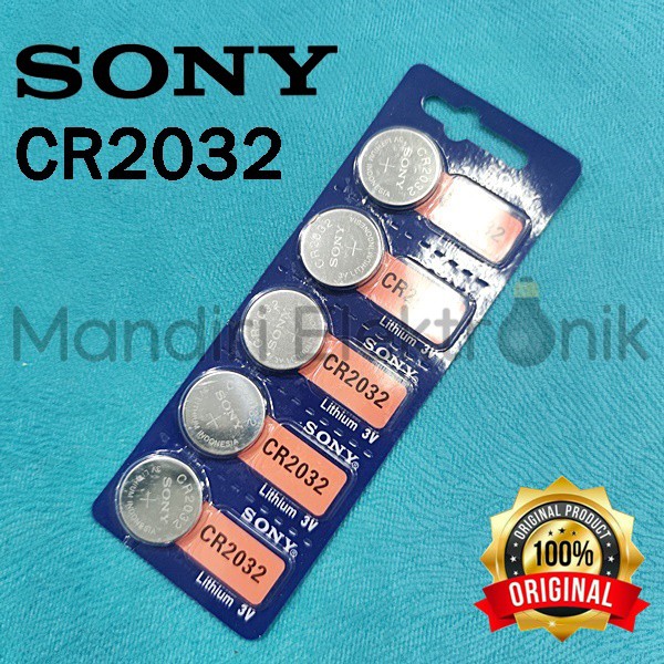 Baterai Sony CR2032 CR 2032 Original - Battery Batre Kancing CR 2032 3V Sony