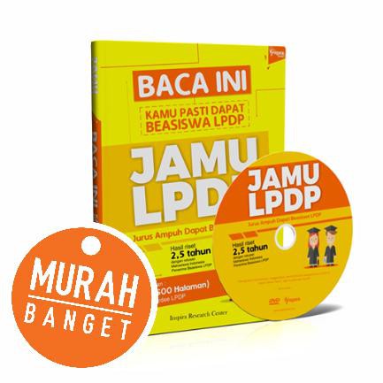 

SIAP Lolos Beasiswa LPDP Buku + DVD JAMU LPDP MMM793