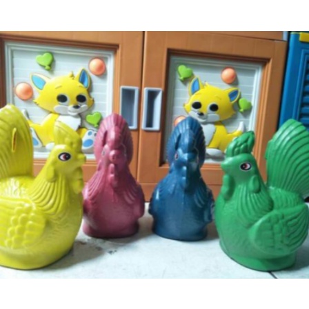 CELENGAN PLASTIK AYAM JAGO / CELENGAN PLASTIK