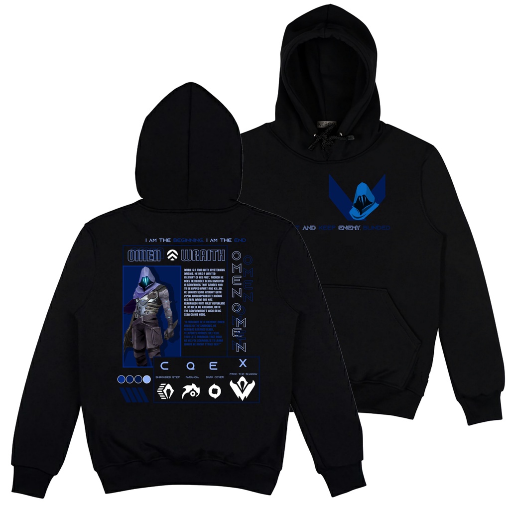 NIPOP Valorant Omen Hoddie